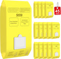 45 Pack Vacuum Cleaner Bags Replacement for Canister Type C/Q 5055 50558, Type C-5 C-18,200 series, 400 series, 600