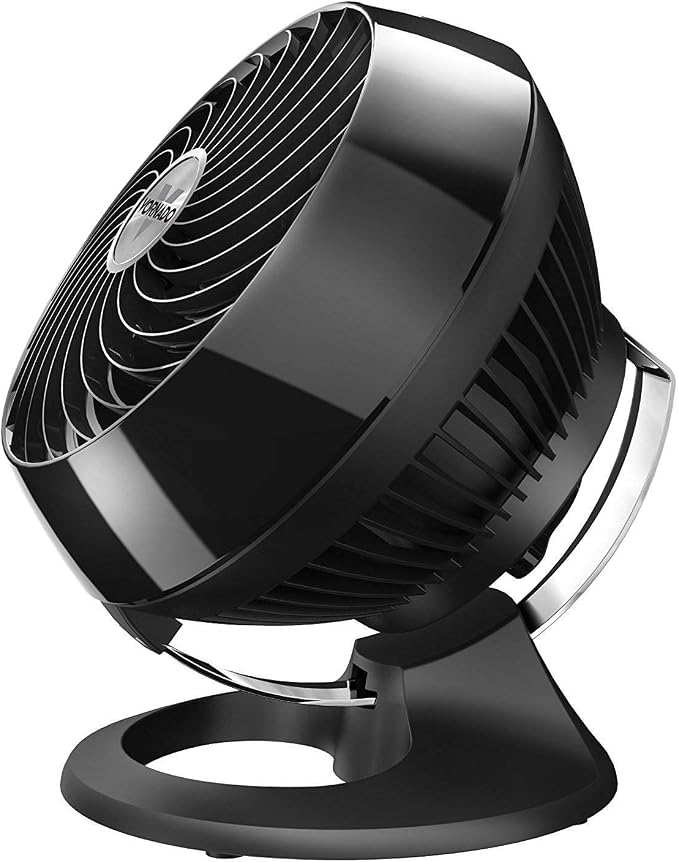 460 Whole Room Air Circulator, Small Fan with 3 Speed Settings, Powerful Cooling Fan, Adjustable Tilt, Easy to Clean, Quiet