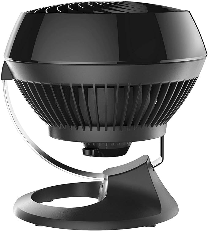460 Whole Room Air Circulator, Small Fan with 3 Speed Settings, Powerful Cooling Fan, Adjustable Tilt, Easy to Clean, Quiet