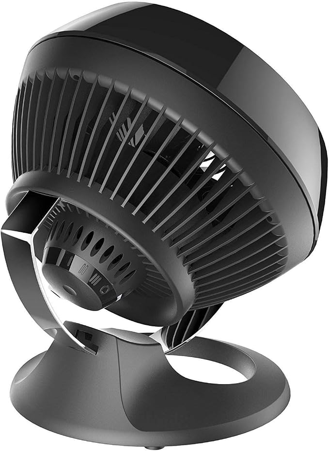 460 Whole Room Air Circulator, Small Fan with 3 Speed Settings, Powerful Cooling Fan, Adjustable Tilt, Easy to Clean, Quiet