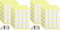 480PCS Candle Making Kit, Candle Wick Stickers, Candle Making Supplies, Double-Sided Stickers with The Little ‘‘Tail’’, Hot