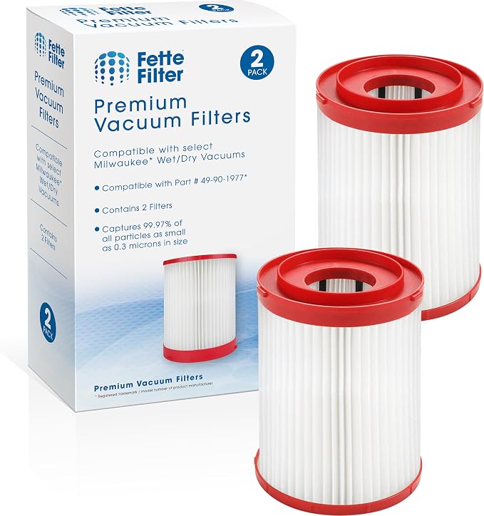 49-90-1977 Large Wet/Dry Vacuum HEPA Filter Compatible with M18 Fuel Wet/Dry Vacuums Models 0910-20, alternate view