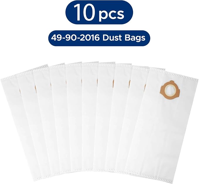 49-90-2016 Fleece Dust Bags for 0960-20, 0960-21 M12 FUEL 1.6 Gallon Wet/Dry Vacuum & 0970-20 M18 FUEL, alternate