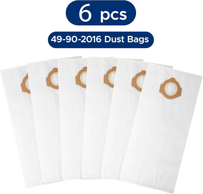49-90-2016 Fleece Dust Bags for 0960-20, 0960-21 M12 FUEL 1.6 Gallon Wet/Dry Vacuum & 0970-20 M18 FUEL, alternate