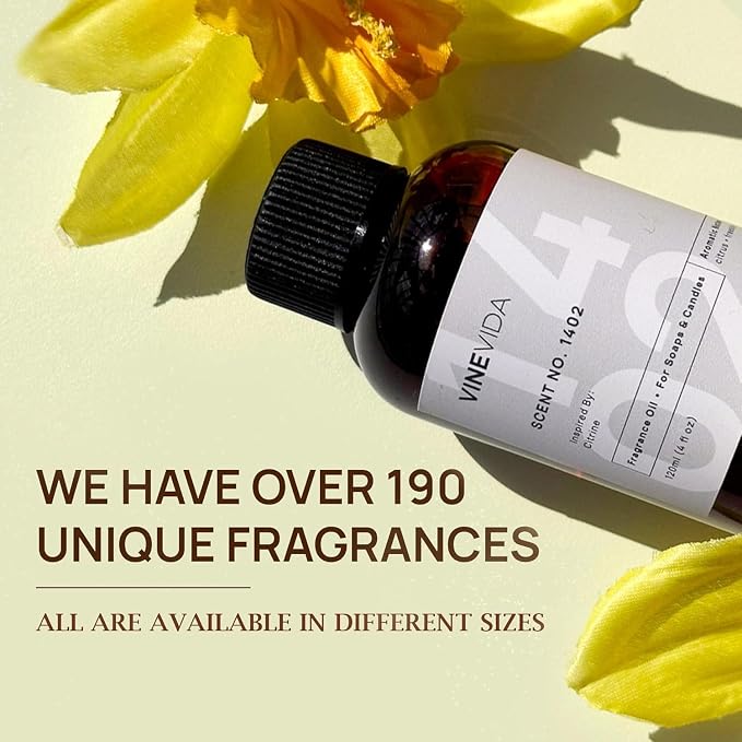[4oz] Caribbean Breeze Fragrance Oil for Candle Making - Made in USA Scents for Soap Making - Natural Candle Fragrance Oil