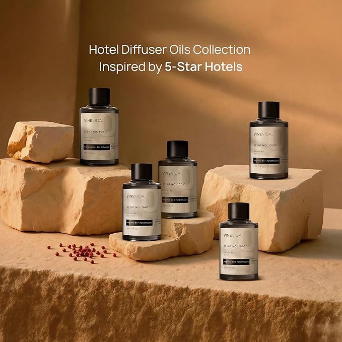 (4oz) Hotel Fragrance Diffuser Oil - Hotel Scents Diffusers for Home - Cold Air Diffuser Oil - Hotel Scent Essential Oil