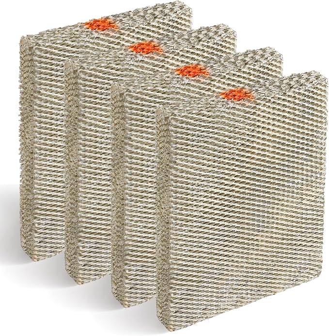 4Pack 35 Water Panel Humidifier Replacement Filter Made of Aluminum Mesh Compatible with Whole-House Humidifier
