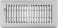 4x10 Floor Register – Cement Gray Heavy Duty Metal Floor Vent Cover for Home Floors - Premium Forced Air Vent Covers, product