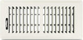 4x10 Floor Register – Warm White Heavy Duty Metal Floor Vent Cover for Home Floors - Premium Forced Air Vent