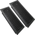 4x12 Inch Floor Vents 2 Pack Adjustable Airflow Floor Register Walkable Heavy Duty Steel Floor Vent Register with Boston