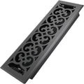 4x14 Inches Heavy Duty Walkable Floor Register Easy Adjust Air Supply Lever Floor Vents - Charlotte Design - Vent Cover for