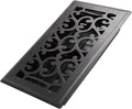 4x8 Inches Heavy Duty Walkable Floor Register - Easy Adjust Air Supply Lever Decorative Floor Vent Covers, Savannah Design