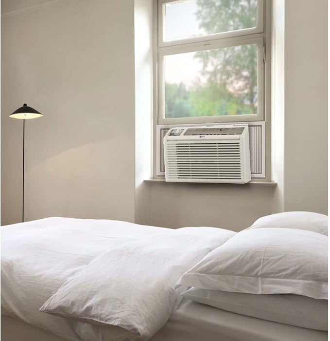 5,000 BTU Window Air Conditioner, 115V, AC Window Unit Cools 150 Sq.Ft. (10' x 15' Room Size), Perfect for Bedrooms, Quiet AC
