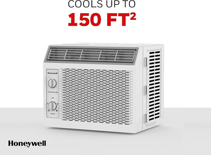 5,000 BTU Window Air Conditioner, Adjustable Thermostat, 7 settings, Quiet, 150 sq ft Coverage, alternate product view 6