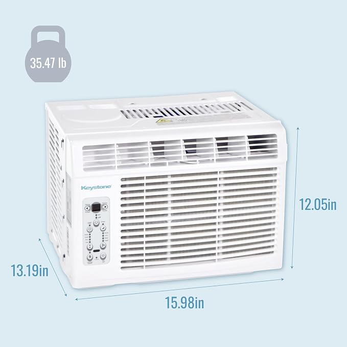5,000 BTU Window Air Conditioner and Dehumidifier, Window AC Units for Apartment, Living Room, Bathroom, and Small Rooms up