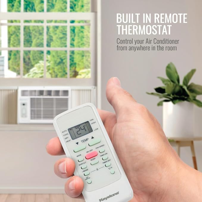 5,000 BTU Window Air Conditioner and Dehumidifier, Window AC Units for Apartment, Living Room, Bathroom, and Small Rooms up