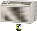 5,000 BTU Window Air Conditioner for Small Rooms & Bedrooms, Cools 150 Sq. Ft., Quiet Operation, Easy Manual Controls, 115V