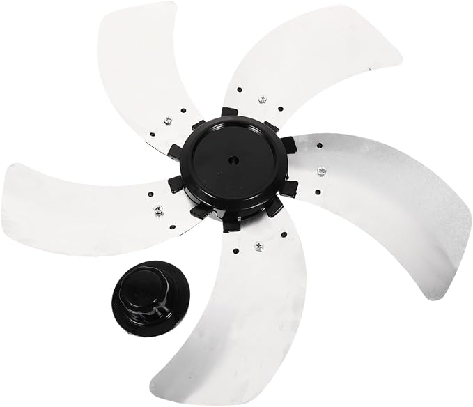5 Floor Fan Blade Universal Fan Blades Table Repair Part Outdoor Leaves Pedestal s Vertical Oscillating White Leaf Ceiling