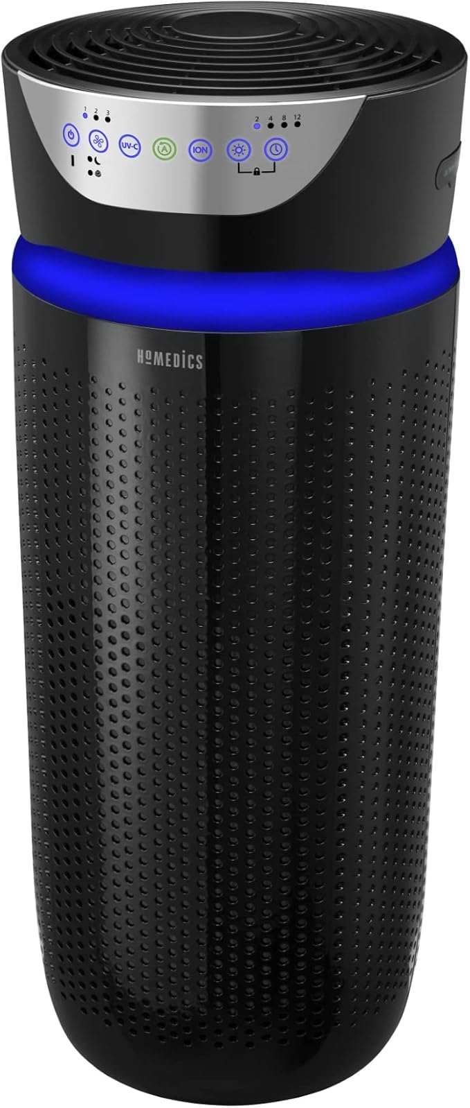 5-in-1 UV-C Air Purifier - 360-Degree HEPA Filter for 1,593 Sq Ft, Extra Large Air Purifiers for Bedroom and Home, product