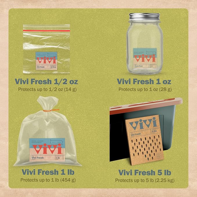 5 LB Humidity Control Pack | Individually Wrapped | For All Airtight Storage Containers, alternate product view 8