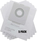 5-PACK 497540 Vacuum Bags for Disposable Dust Liners, CT 48 Dust Extractor, Replace Self Clean Filter Bags, Shop