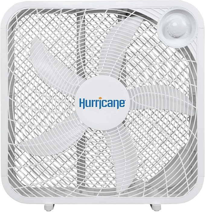5 Pack Floor Box Fan, 3 Speed Powerful & Quiet Cooling, Classic, 20" 5 Pack White, alternate product view 8
