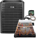 5 Ton 13.8 SEER2 Central Air Conditioner Split System & Mobile Home Coil - R32 Single Stage | 60000 BTU Energy