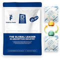 50 Gram [14 Packets] Orange Indicating Silica Gel Packets Desiccants - Food Safe Silica Packs, Silica Gel