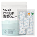50 Gram (40 Pack) Color-Indicating Silica Gel Packets, Each 5 Pack Individually Sealed, Food Grade Desiccant, product image