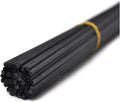 50 Pieces Fiber Reed Diffuser Replacement Refill Sticks for Aroma Fragrance (Black, 12" x3.5mm), product image
