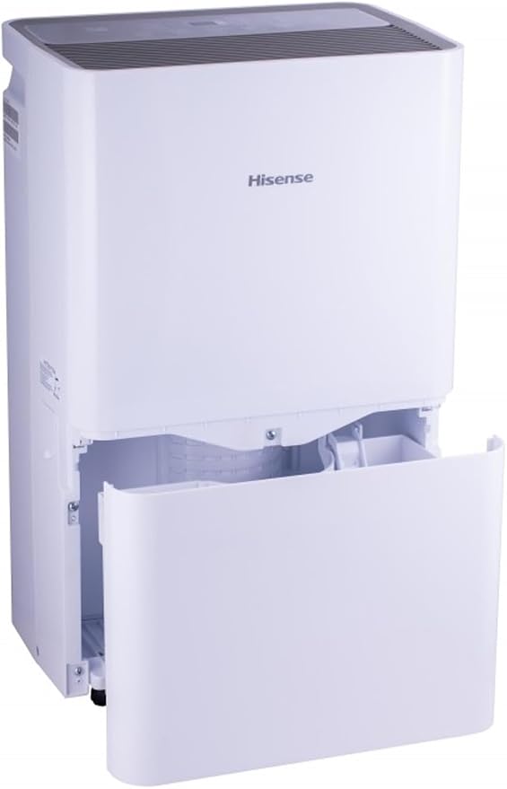 50 Pint 3-Speeds Dehumidifier, 3 Modes – Auto, Continuous, Manual, 115v, LED Display, Noise Level 46 dB, 24-hour on/off