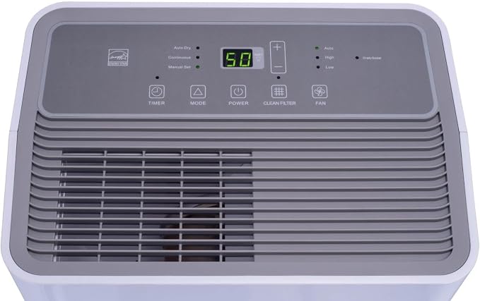 50-Pint Capacity, 4500 sq. ft. Coverage, 3-Speed Dehumidifier 48 dB(A) sound level, Washable Filter - DH5024K1W, alternate