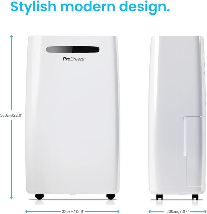 50 Pint Dehumidifier - 3,500 4,000 Sq Ft Dehumidifiers for Home Large Room Basements with Humidity Sensor, Auto Shut Off