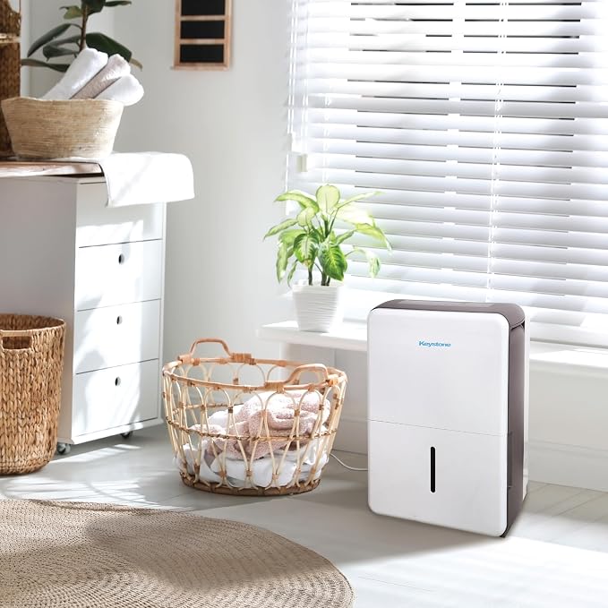 50-Pint Portable Dehumidifier for Basement, Garage, Living Room, and Extra Large Rooms up to 4,500 Sq.Ft., 115V, alternate