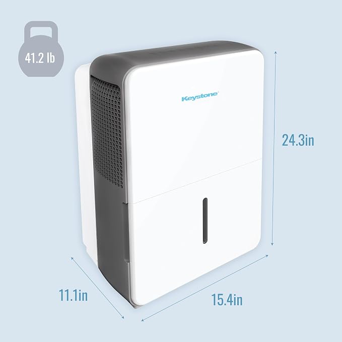 50-Pint Portable Dehumidifier for Basement, Garage, Living Room, and Extra Large Rooms up to 4,500 Sq.Ft., 115V, alternate