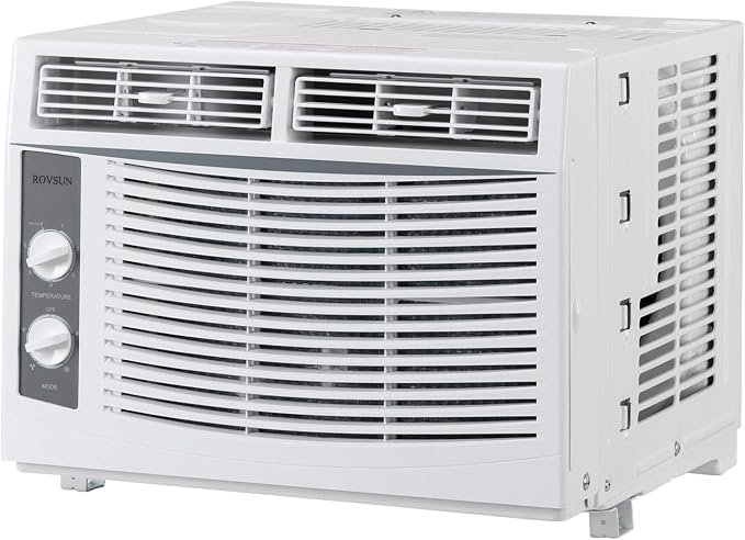 5000 BTU Air Conditioner Window Unit, Energy Saving Room Air Conditioner, AC Unit with Mechanical Controls, product image