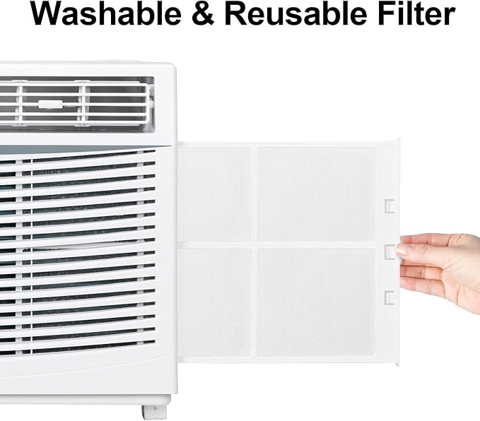 5000 BTU Air Conditioner Window Unit, Energy Saving Room Air Conditioner, AC Unit with Mechanical Controls, alternate product