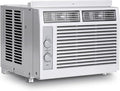 5000 BTU Window Air Conditioner AC Unit, Cool up to 150 Sq.Ft., Adjustable Cooling & Fan Modes, Install Kit, Energy Saving
