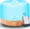 500ml Diffuser with Remote Control Waterless Automatic Shut Off Essential Oil Diffusers with Timing Mode Adjustable Oil