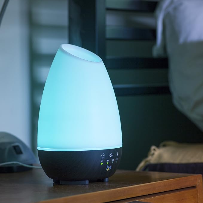 500ML Essential Oil Diffuser for Large Rooms, Cool Mist Humidifier and Aromatherapy Diffuser, Adjustable Timer, alternate