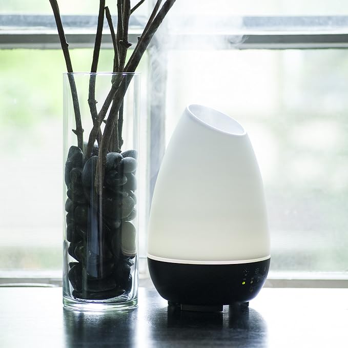 500ML Essential Oil Diffuser for Large Rooms, Cool Mist Humidifier and Aromatherapy Diffuser, Adjustable Timer, alternate