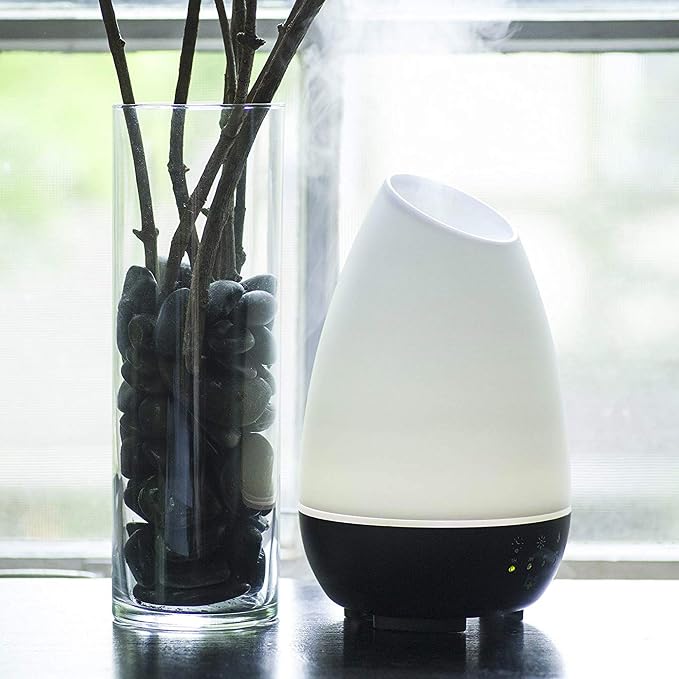 500ML Essential Oil Diffuser for Large Rooms, Cool Mist Humidifier and Aromatherapy Diffuser, Adjustable Timer, alternate