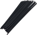 50PCS Black Fiber Reed Diffuser Sticks 12 Inch Long 4mm Diameter Strong Absorption Refill Replacement Reeds for Diffuser
