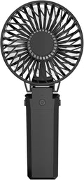 5200mAh Portable Fan Handheld, 6 Speeds Hand Held Fan 180° Foldable Personal, Battery Operated USB Rechargeable, Handle