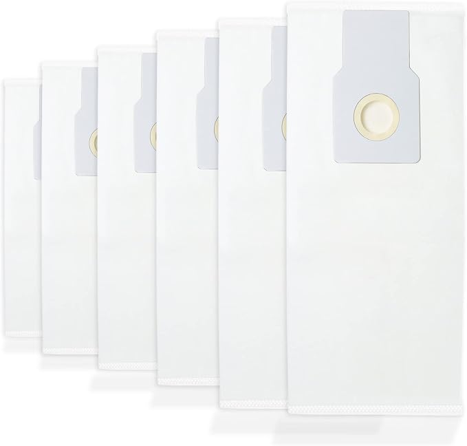 53294 Type O HEPA Cloth Vacuum Bags Replacement for Upright Vacuum Cleaners, 6 Pack, product image