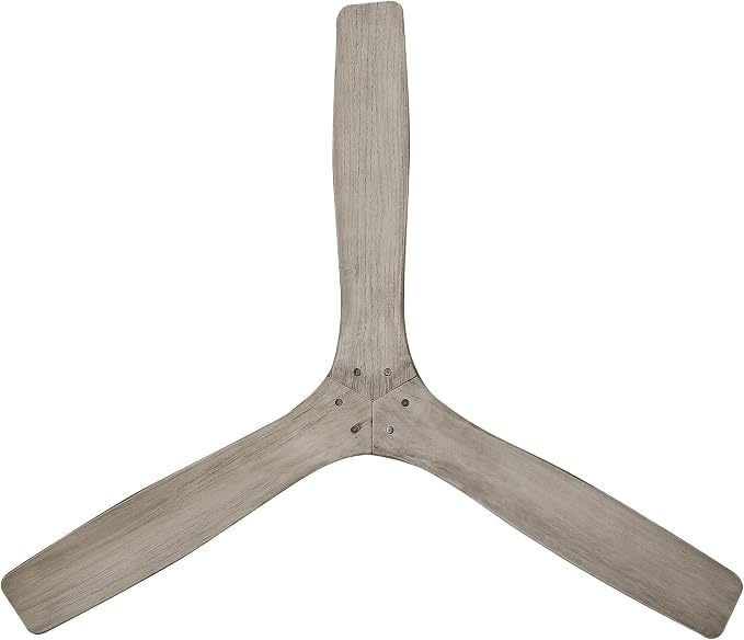 54” Modern Ceiling Fan with Downrod, Gold Plated Finish, Solid Wood Blades, Quiet 6-Speed DC Motor, Reversible Airflow
