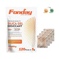 5g x 120 packs Rechargeable Silica Gel Desiccant Packets Fast Reactivate Desiccant Bags Moisture Indicating