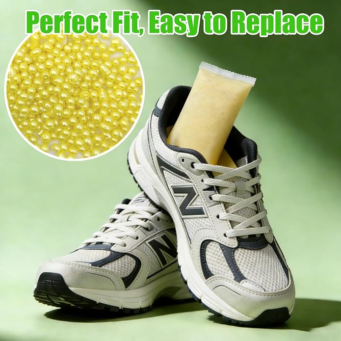 5PCS Lemon Fresh Scent Shoe Deodorizer Suitable for All Types of Footwear, Keeps Air Fresh and Purifies Shoe Odors, alternate