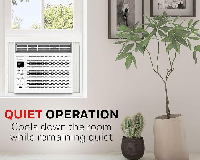 6,000 BTU Digital Window Air Conditioner, Remote, 4 Modes, Eco, 250 sq ft Coverage, alternate product view 2