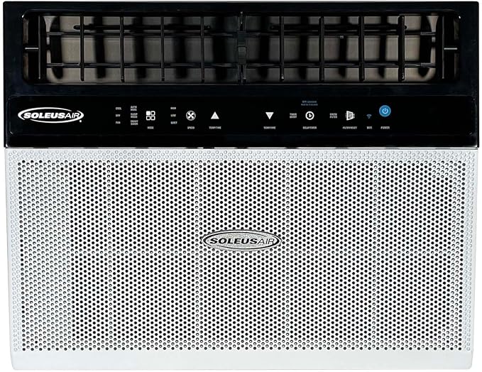 6,000 BTU Over-the-Sill Air Conditioner: WiFi Enabled, Quiet Operation, Window View Friendly (Up to 11" Sill Width)